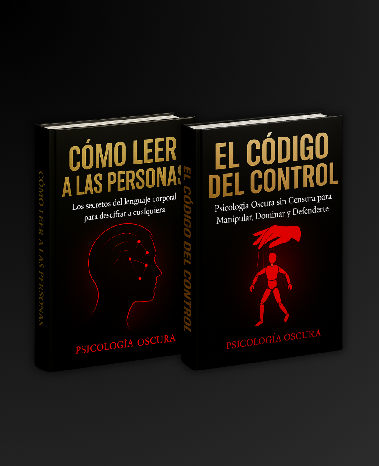 Pack Completo Psicología Oscura — los dos libros juntos